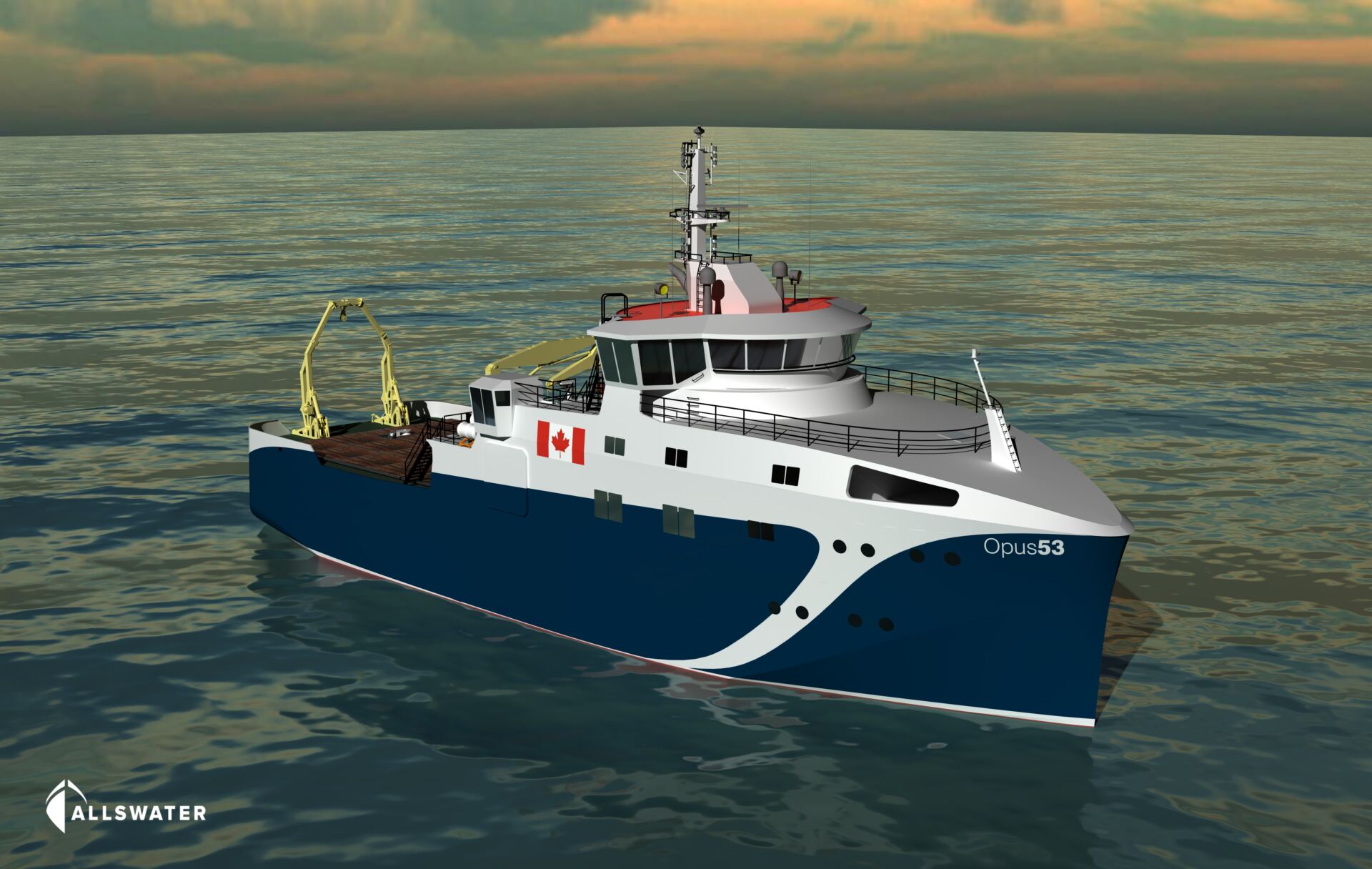 OPUS53 Ocean Research Vessel Design