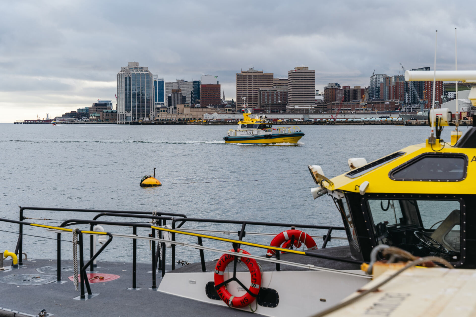 Celebrating the Completion of APA Pilot Boats in Halifax Harbour